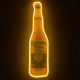 Letrero Led Neón en Forma de Cerveza en Luz Ámbar