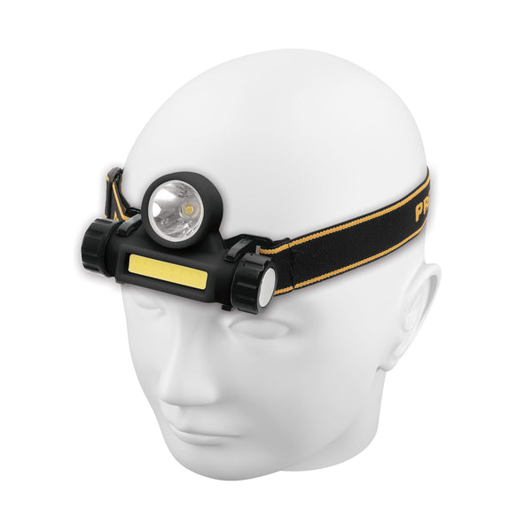 Linterna de Minero LED con Imán, 180 lm, Recargable