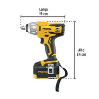 Llave de Impacto Inalámbrica 1/2", 20V