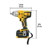 Llave de Impacto Inalámbrica 1/2", 20V