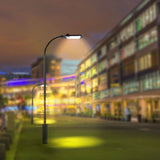 Luminaria para Poste 120W en Acabado Satinado Uso Exterior