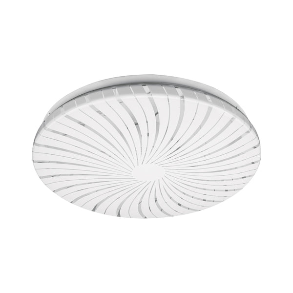 Luminario LED de 15W Plafon Decorativo Espiral Luz Cálida