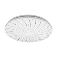 Luminario LED de 18W Plafon Decorativo Espiral Luz Cálida