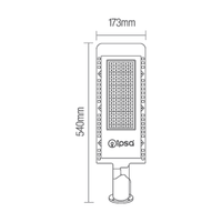 Luminario Suburbano 100W Uso Exterior