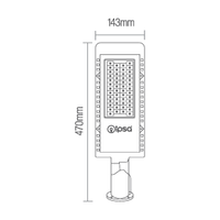 Luminario Suburbano 50W Uso Exterior