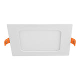 Luminario Ultra Delgado para Empotrar LED de 6W en Luz Cálida