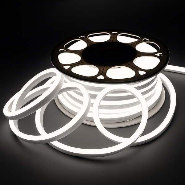 Rollo Manguera Led Neon BLANCA De 25 METROS