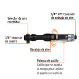 Matraca de Impacto Neumática 3/8"
