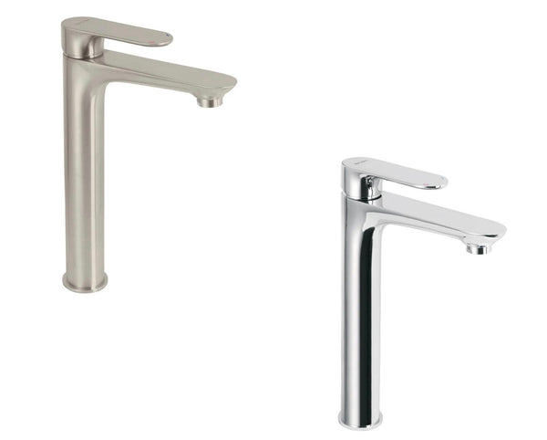 Monomandos para Lavabo Altos Disponible en Color Cromo y Satin (Modelo a Elegir)