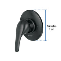 Monomandos para Regadera en Acabado Negro
