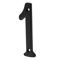 Números de Latón Solido 4" Color Negro (Modelo a Elegir)