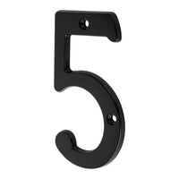 Números de Latón Solido 4" Color Negro (Modelo a Elegir)