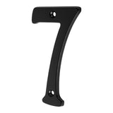 Números de Latón Solido 4" Color Negro (Modelo a Elegir)