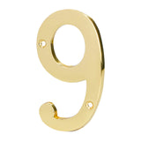 Numeros de Laton Solido 4" Resistentes al Intemperie (Modelo a Elegir)