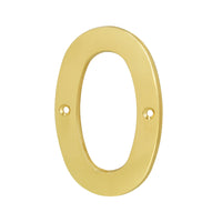 Numeros de Laton Solido 4" Resistentes al Intemperie (Modelo a Elegir)
