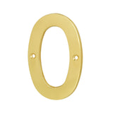 Numeros de Laton Solido 4" Resistentes al Intemperie (Modelo a Elegir)