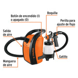 Pistola Eléctrica para Pintar de 600W