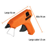Pistola Eléctrica para Silicón de 1/2" 220V
