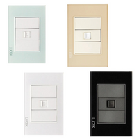 Placa con Conexión a Internet Disponible en Color Blanco, Marfil, Menta y Negro (Modelo a Elegir)