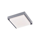 Plafon Cuadrado de 24W para Sobreponer en Acabado Gris con LED Integrado