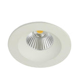 Plafón con LED Integrado de 6.5 W en Luz Cálida Acabado Blanco