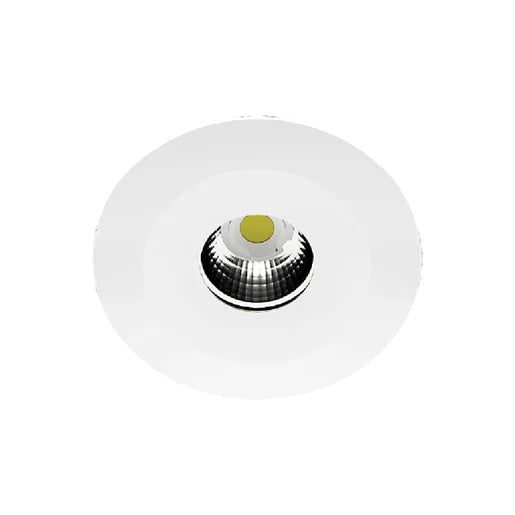 Plafón de Empotrar con LED Integrado de 9 W en Luz Blanca Acabado Blanco