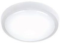 Plafón de Sobreponer con LED Integrado de 20 W en Luz Blanca Acabado Blanco