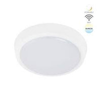 Plafon inteligente para uso interior en terminado Blanco con LED integrado de 15W