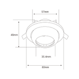 Plafon para uso interior dirigible  en terminado Satin