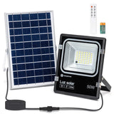 Reflector SOLAR 50w Panel y Reflector, Inluye CONTROL