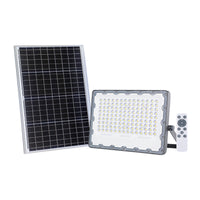 Reflector LED Solar de 200W con Panel Externo Incluye Control Remoto