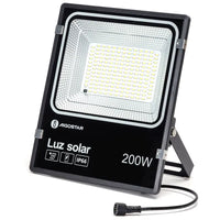 Reflector SOLAR 200w Panel y Reflector, Inluye CONTROL