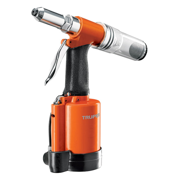 Remachadoras Neumáticas con Capacidad Máxima de 3/16" en Color Naranja