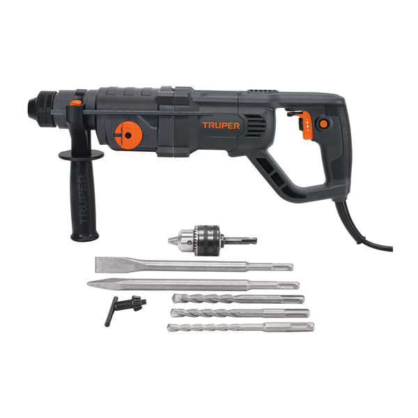 Rotomartillo SDS Plus, Mango D, 3.5 Joules 800W Industrial