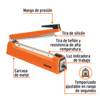 Selladora Térmica 30cm, 400W