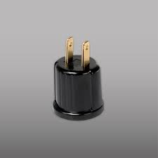 Socket con Clavija E-26 en Acabado Negro