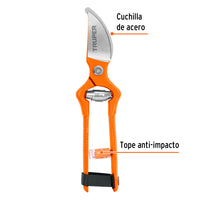 Tijera para Poda 7" Forjada Cuchilla de Paso