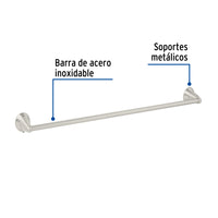 Toallero de Barra en Acabado Satin