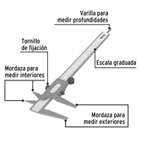 Vernier de 6"