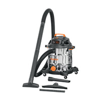 Aspiradora Industrial 45 L en Acero Inoxidable