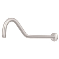 Brazo para Pared con Gancho de 30cm Disponible en Color Satin y Cromo (Modelo a Elegir)