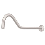 Brazo para Pared con Gancho de 30cm Disponible en Color Satin y Cromo (Modelo a Elegir)