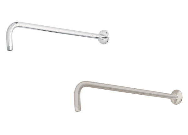 Brazos para Regaderas de Pared Disponible en Color Satin y Cromo (Modelo a Elegir)