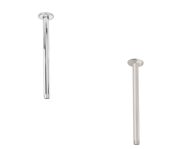 Brazos para Regaderas de Pared Disponible en Color Satin y Cromo (Modelo a Elegir)