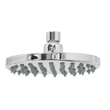 Cabeza de Regadera Plato Ancho 6" Disponible en Color Cromo y Satin (Modelo a Elegir)