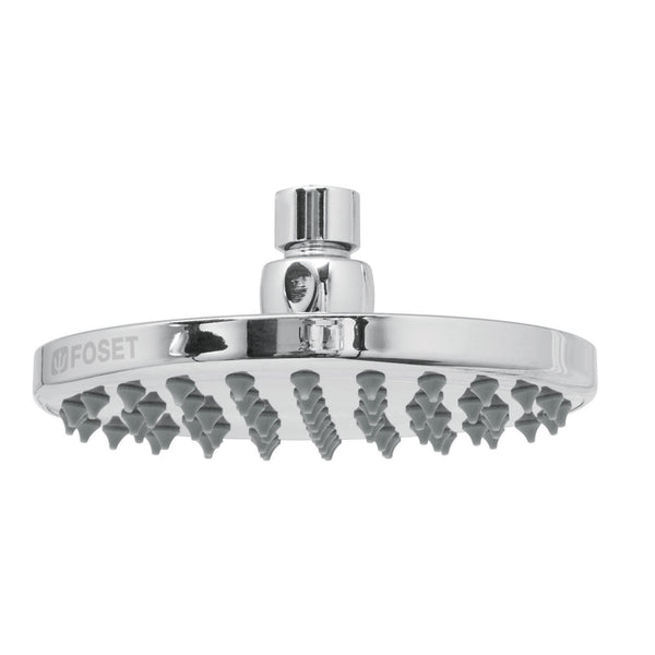Cabeza de Regadera Plato Ancho 6" Disponible en Color Cromo y Satin (Modelo a Elegir)