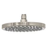 Cabeza de Regadera Plato Ancho 8" Disponible en Color Satin y Cromo (Modelo a Elegir)
