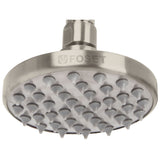Cabeza de Regadera Plato Redondo 4" Disponible en Color Satin y Cromo (Modelo a Elegir)