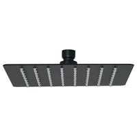 Cabeza de Regadera de 8" Disponible en Color Cromo, Negro Mate y Satin (Modelo a Elegir)