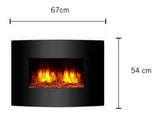 Calefactor Eléctrico con Luz LED Integrada